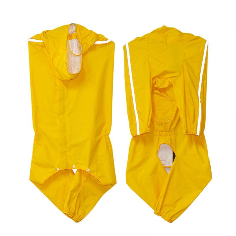 Pet Paws Waterproof Dog Poncho-4
