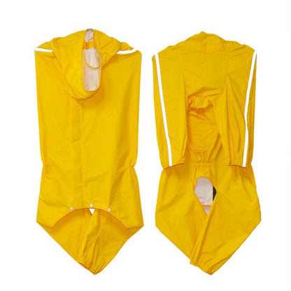 Pet Paws Waterproof Dog Poncho-4