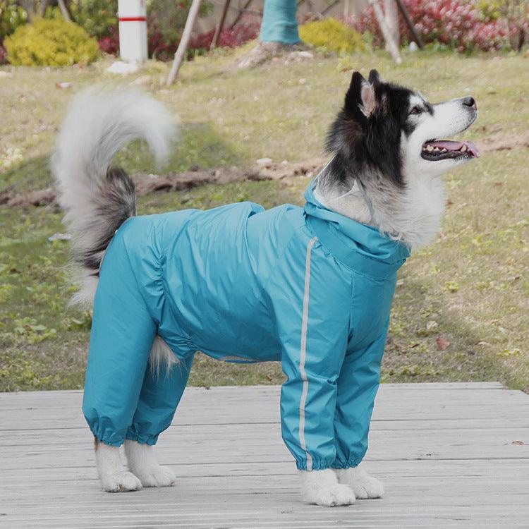 Pet Paws Waterproof Dog Poncho-0